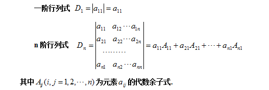 【自考复习资料】2020年江苏自考线性代数（经管类）笔记整理：行列式的定义