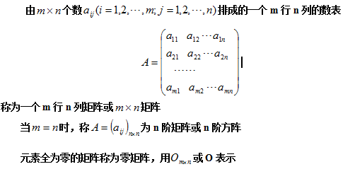 【自考复习资料】2020年江苏自考线性代数(经管类)笔记整理：矩阵