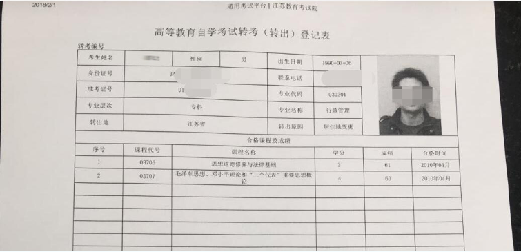 江苏自考转考如何办理,江苏自考转考