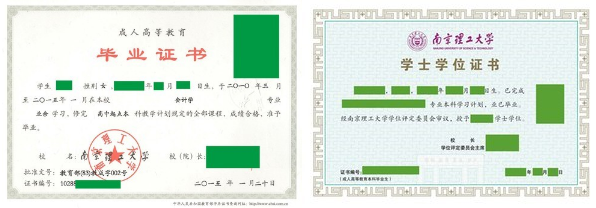 南京理工大学2021年成人高等教育招生章程