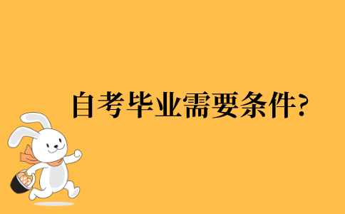 2021年自考本科毕业需要什么条件?