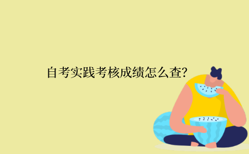 江苏自考实践考核成绩怎么查？