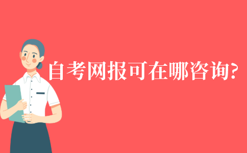 自考网上报名可以在哪里咨询?