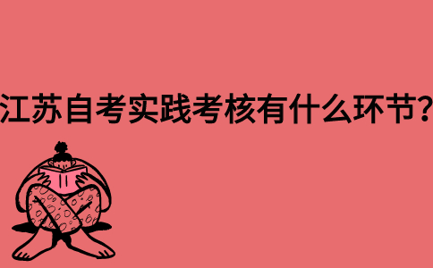 江苏自考实践考核有什么环节？