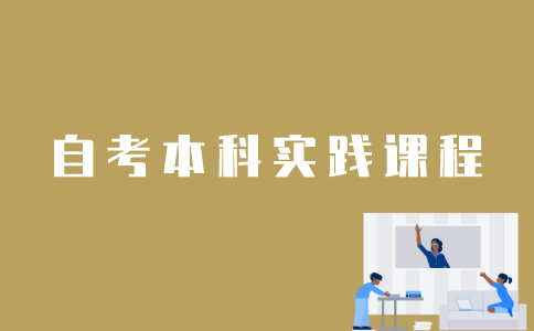 江苏自考本科实践课程以什么形式考察？