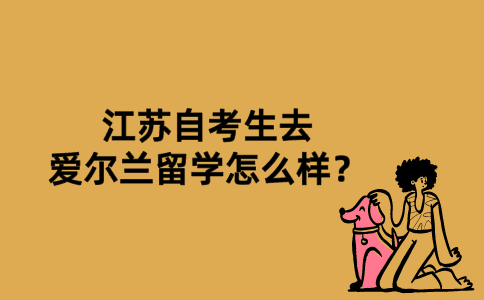 江苏自考生去爱尔兰留学怎么样？