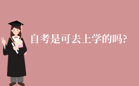 江苏自考本科是可以去学校上学的吗?