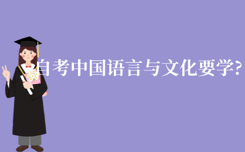 江苏自考中国语言与文化要学什么?