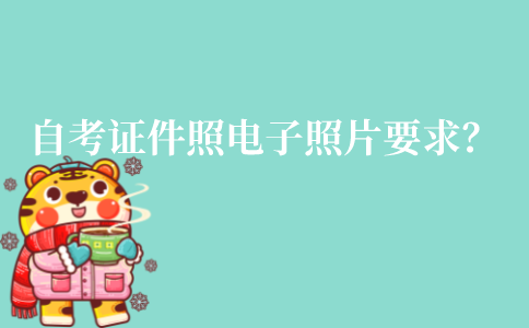 江苏省自学考试证件照电子照片要求是什么?