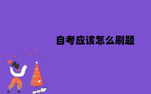 江苏自考应该怎么刷题？有哪些注意事项？
