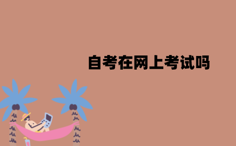 江苏自考在网上考试吗？怎么考试？