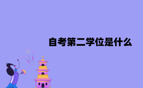 江苏自考第二学位是什么？有这个必要吗？