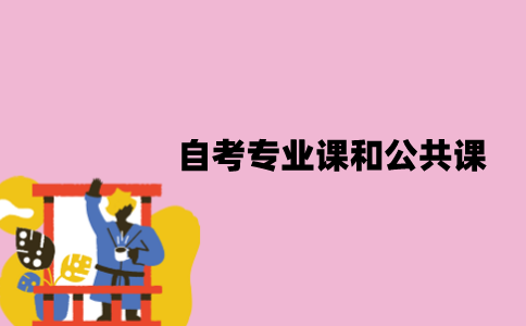 江苏自考专业课和公共课先考哪个？应该怎么安排课程？