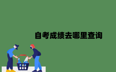 自考成绩去哪里查询？