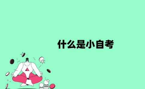 什么是小自考？