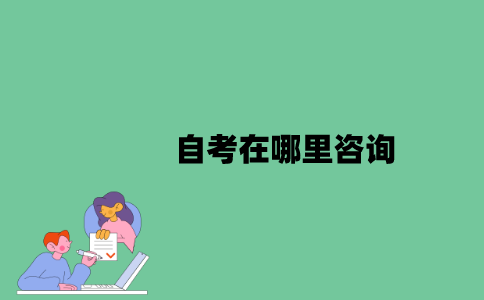 自考在哪里咨询？