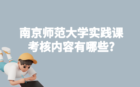 南京师范大学实践课考核内容有哪些?