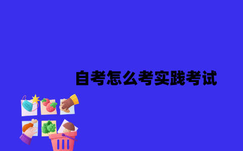 江苏自考怎么考实践考试2023年？