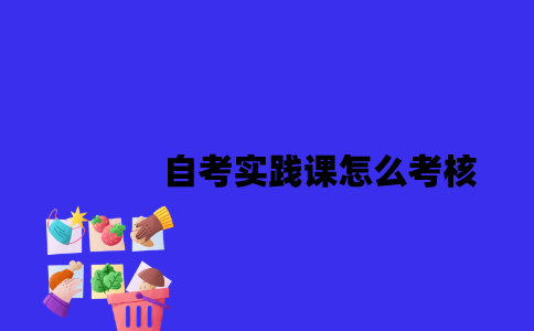 江苏自考实践课怎么考核2023年？